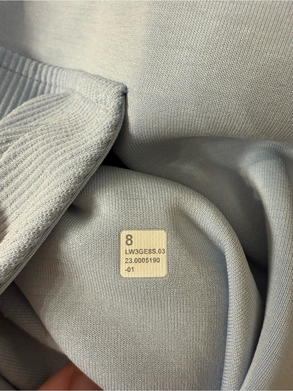 lululemon athletica Light Blue Half-Zip Pullover Sweater - Picture 3 of 3